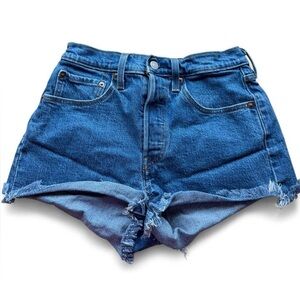 Levi's Classic Blue Jean Shorts